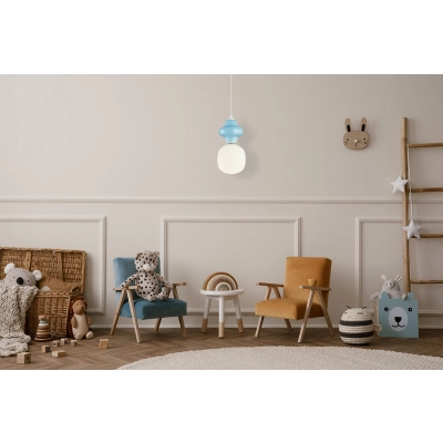 Lampa wisząca Latera PND-94331-1S-BLU ITALUX