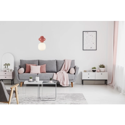 Lampa wisząca Latera PND-94331-1S-RED ITALUX