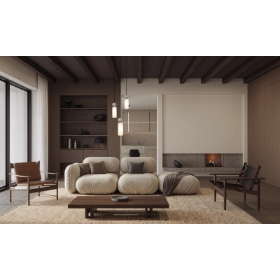 Lampa wisząca Santos PND-95331-3-BK ITALUX
