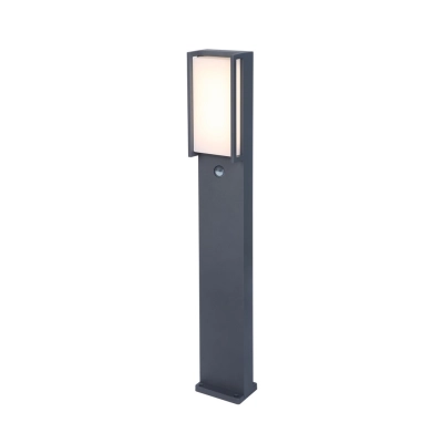 lafabryka.pl Lampa stojąca z czujnikiem ruchu QUBO 7193004118 IP54 LUTEC