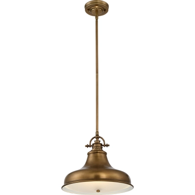 lafabryka.pl Lampa wisząca Emery – 1 źródło światła – Stary mosiądz QZ-EMERY-P-M-WS Elstead Lighting