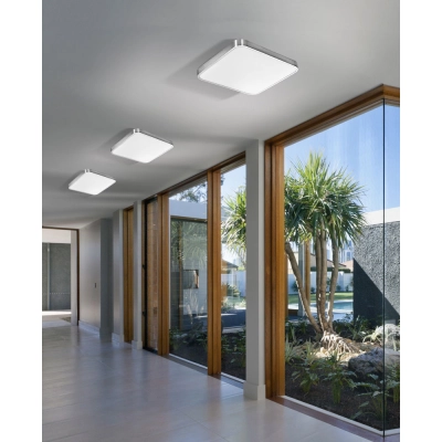 lafabryka.pl Plafon Quadro 50 LED CCT (silver) AZ2758 AZZARDO   ........KOD: 15509