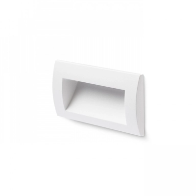 GORDIQ L wpuszczana biała 230V LED 3W IP65 3000K R12537 Rendl light studio
