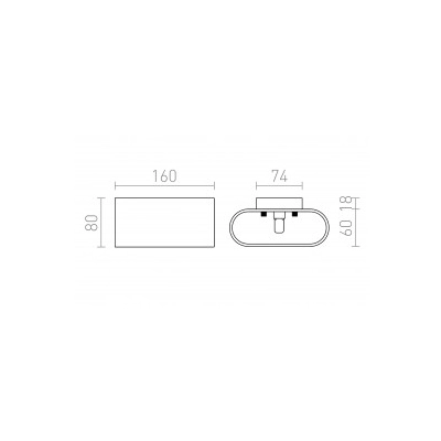 MARIO biała matowa 230V LED G9 5W R12743 Rendl light studio