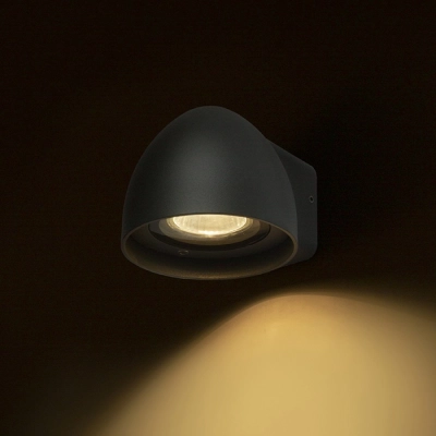 BOURDON ścienna antracyt 230V LED GU10 8W IP54 R13559 Rendl light studio