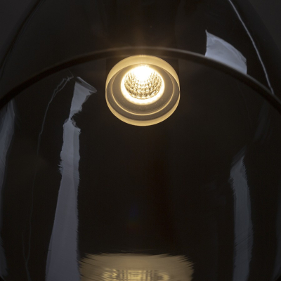 lafabryka.pl BELLINI M LED wisząca czarna szkło przydymione 230V LED 5W 30° 3000K R13652 Rendl light studio