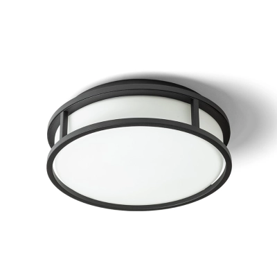 lafabryka.pl GRANDE LED 25 sufitowa szkło opalowe/czarna 230V LED 12W IP44 3000K R13677 Rendl light studio