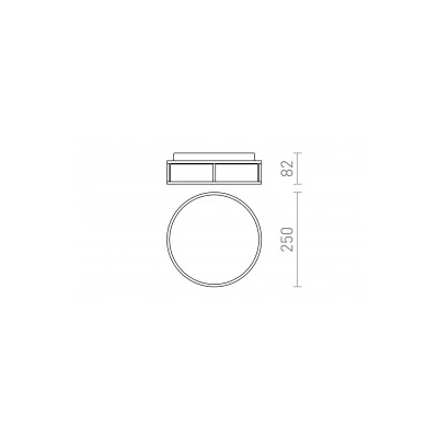 lafabryka.pl  GRANDE LED 25 sufitowa szkło opalowe/czarna 230V LED 12W IP44 3000K R13677 Rendl light studio