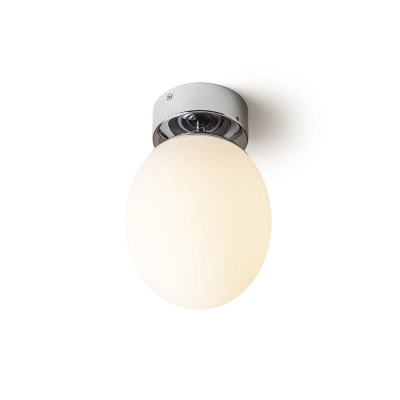 lafabryka.pl MERINGUE 16 sufitowa szkło opalowe/chrom 230V E27 15W IP44 R13690 Rendl light studio
