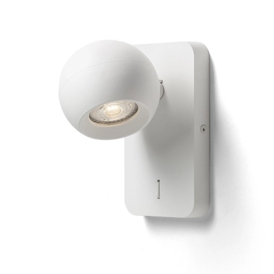 SIENA ścienna biała 230V LED GU10 9W R13761 Rendl light studio