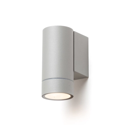 MIZZI NEW I ścienna srebrno-szara 230V LED GU10 8W IP65 R13796 Rendl light studio