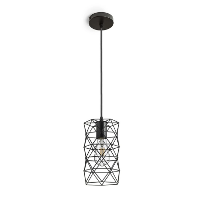 ILUSIA wisząca czarna 230V LED E27 15W R13892 Rendl light studio