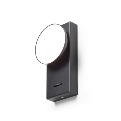 ELISEO ścienna czarna 230V LED 5W 3000K R13915 Rendl light studio