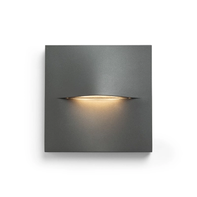 BOBO SQ ścienna antracyt 230V LED 3W IP65 3000K R13935 Rendl light studio