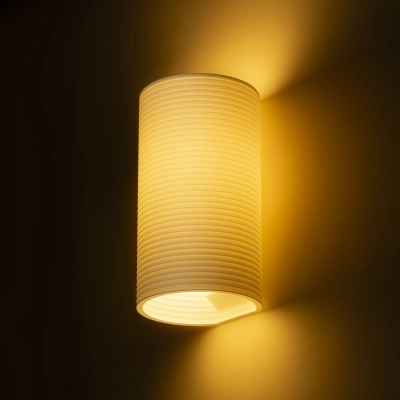 CALLUM RR4 250 ścienna biała Eco PLA 230V LED E27 15W R13997 Rendl light studio