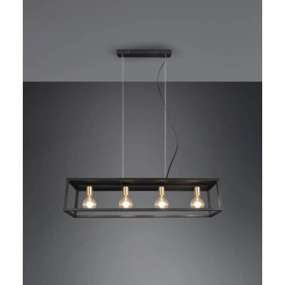 lafabryka.pl Lampa wisząca 4L VITO R30194032 TRIO