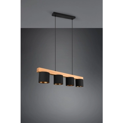 lafabryka.pl Lampa wisząca czarna CAMERON R30654002 TRIO