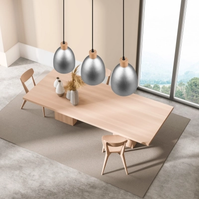 lafabryka.pl Lampa wisząca srebrna JAGGER R30681067 TRIO