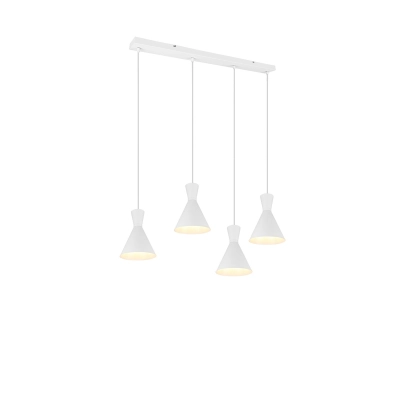lafabryka.pl Lampa wisząca biała 4L ENZO R30784031 TRIO