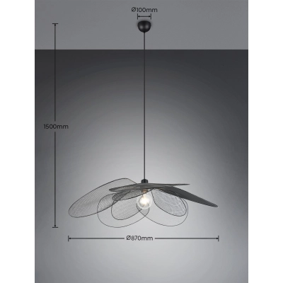 FLEURE – R36291032 excl. 1x E27 · max. 60W TRIO