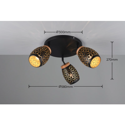 BIDAR – R61573380 excl. 3x E14 · max. 10W TRIO