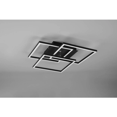 lafabryka.pl Lampa sufitowa LED czarna MOBILE R62883132 TRIO