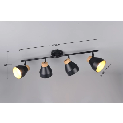VALENTIN – R81924032 excl. 4x E14 · max. 10W TRIO
