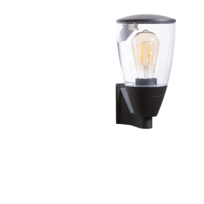 lafabryka.pl Rasmus Wall (black) AZ4482 E27 1x MAX 25W IP65 METAL PC AZZARDO