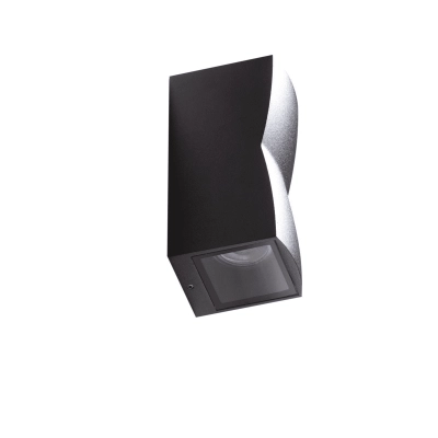 lafabryka.pl Rezia 2 (black) AZ4345 GU10 2x MAX 35W IP54 METAL GLASS AZZARDO