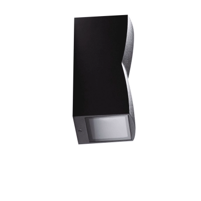 lafabryka.pl Rezia 2 (black) AZ4345 GU10 2x MAX 35W IP54 METAL GLASS AZZARDO