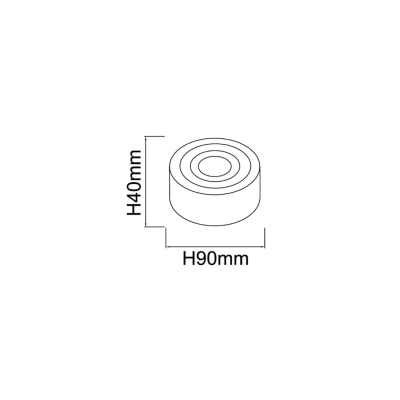 Rullo Toupe Mini IP44 OR86294 OPEN DESIGN HIGHLIGHTS