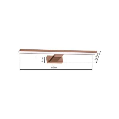 lafabryka.pl Kinkiet SHINE ROSE GOLD 13,8W LED ML7041 Milagro
