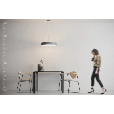 lafabryka.pl Sovana Pendant 55 CCT SMART (grey) AZ3553 AZZARDO