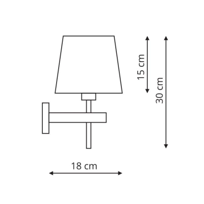 lafabryka.pl Tivoli kinkiet chrom LP-1133/1W CH Light Prestige