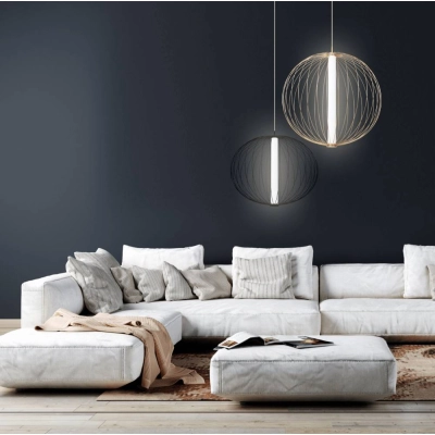 lafabryka.pl Lampa wisząca czarna 3000K TREVISO LP-798/1P S3 BK LIGHT PRESTIGE