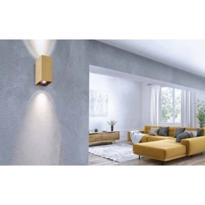 lafabryka.pl Kinkiet Velia Square 2 (white) AZ4403 AZZARDO