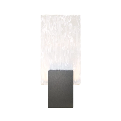 Kinkiet Vetro Brushed Black W0361 MaxLight