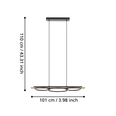 BOYAL Lampa wisząca 901714 EGLO