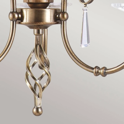 Żyrandol Aegean – 3 źródła światła – Stary mosiądz AG3-AGED-BRASS  Elstead Lighting