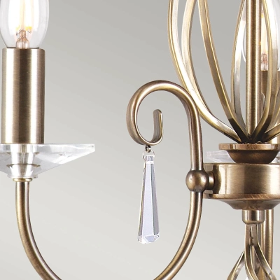 Żyrandol Aegean – 3 źródła światła – Stary mosiądz AG3-AGED-BRASS  Elstead Lighting
