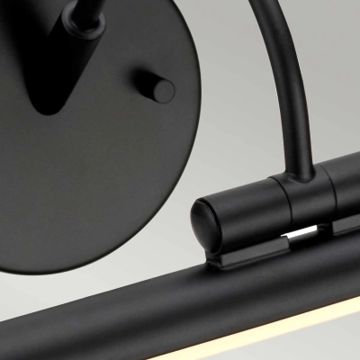 Duża obrazówka Alton – Wbudowana taśma LED – Czarna ALTON-PL-L-BLK Elstead Lighting