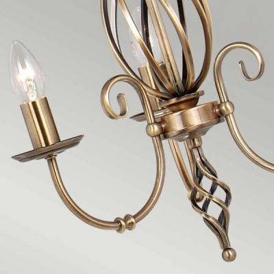 Żyrandol Artisan – 3 źródła światła – Stary mosiądz ART3-AGD-BRASS Elstead Lighting