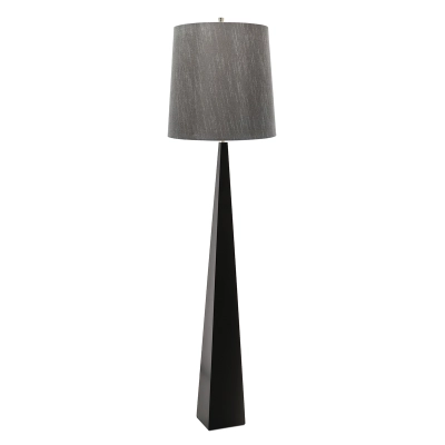 lafabryka.pl Lampa podłogowa Ascent – 1 źródło światła – Czarna ASCENT-FL-BLK Elstead Lighting