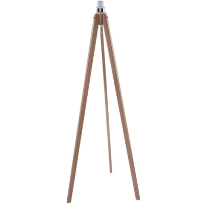 Lampa podłogowa TRIPOD WOOD AZ3013+AZ2968 black