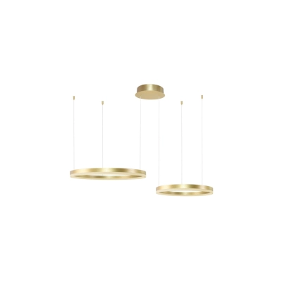 lafabryka.pl HALO PENDANT 80+60 CCT GD + REMOTE CONTROL AZ4979 AZZARDO