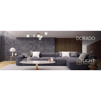 Lampa sufitowa złota DORADO 6 LP-002/6C LIGHT PRESTIGE