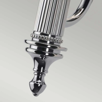 Kinkiet Carroll – 1 żródło światła – Polerowany chrom BATH-CARROLL1-PC Elstead Lighting