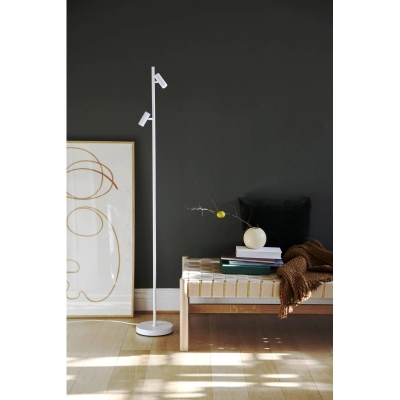lafabryka.pl Lampa podłogowa biała OMARI 2112254001 Nordlux