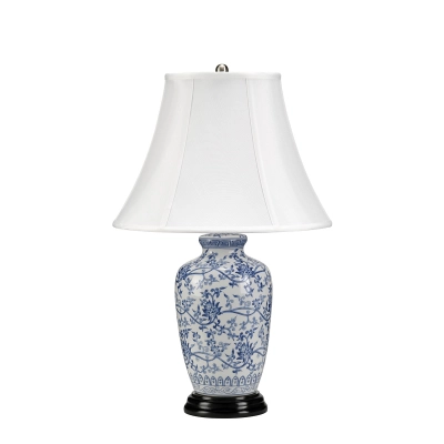 Lampa stołowa Blue Ginger Jar – 1 źródło światła BLUE-G-JAR-TL Elstead Lighting