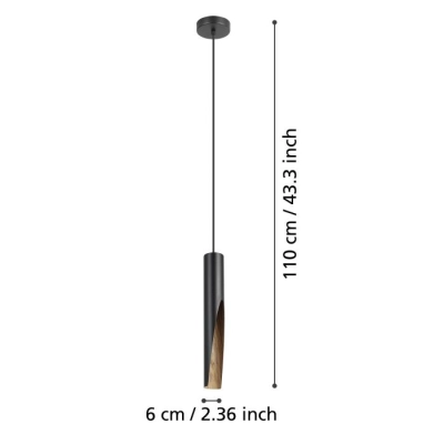 BARBOTTO Lampa wisząca 901732 EGLO